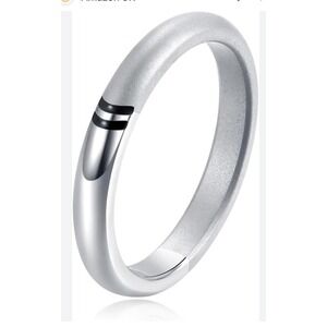 Brosway Celesta Mens Ring 316L‎ Stainless Steel Silver Tone Band BCS31B